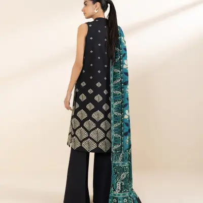 3 Piece - Printed Cambric Suit