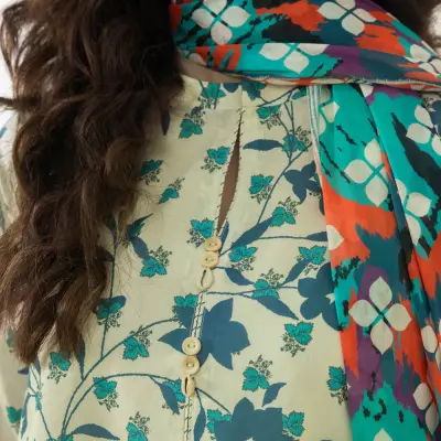 3 Piece - Printed Lawn Suit