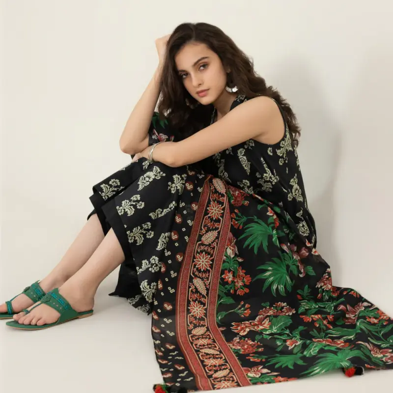 3 Piece - Printed Lawn Suit