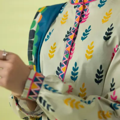 3 Piece - Printed Lawn Suit