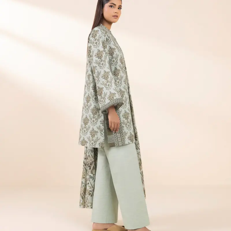 3 PIECE - PRINTED KHADDAR SUIT