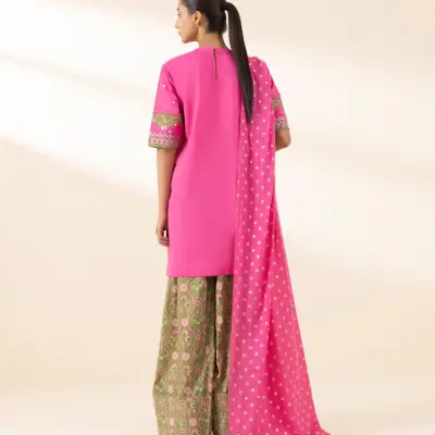 3 Piece - Embroidered Lawn Suit